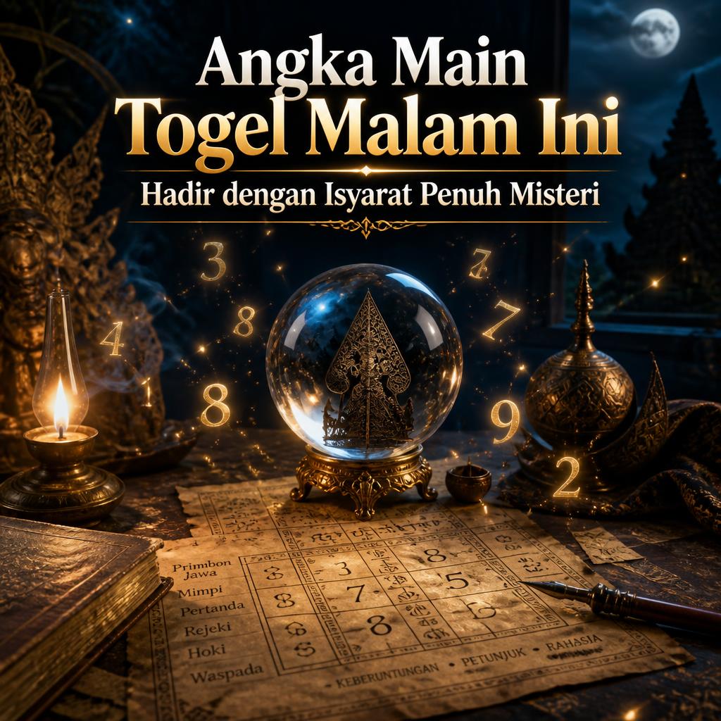 Angka Main Togel Malam Ini Hadir dengan Isyarat Penuh Misteri